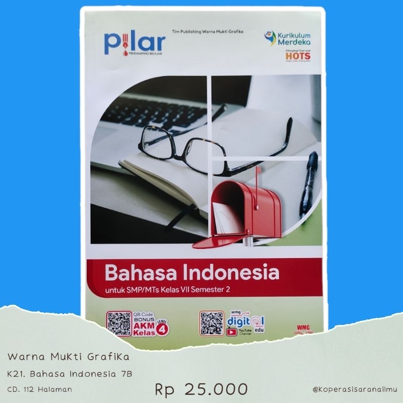 Jual Buku Pendamping Bahasa Indonesia Kelas 7 Semester 2 Kurikulum ...