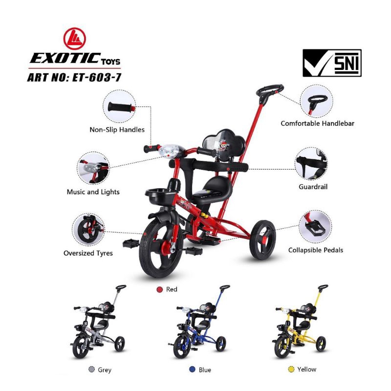 Jual SEPEDA RODA TIGA ET 306-7 | Shopee Indonesia