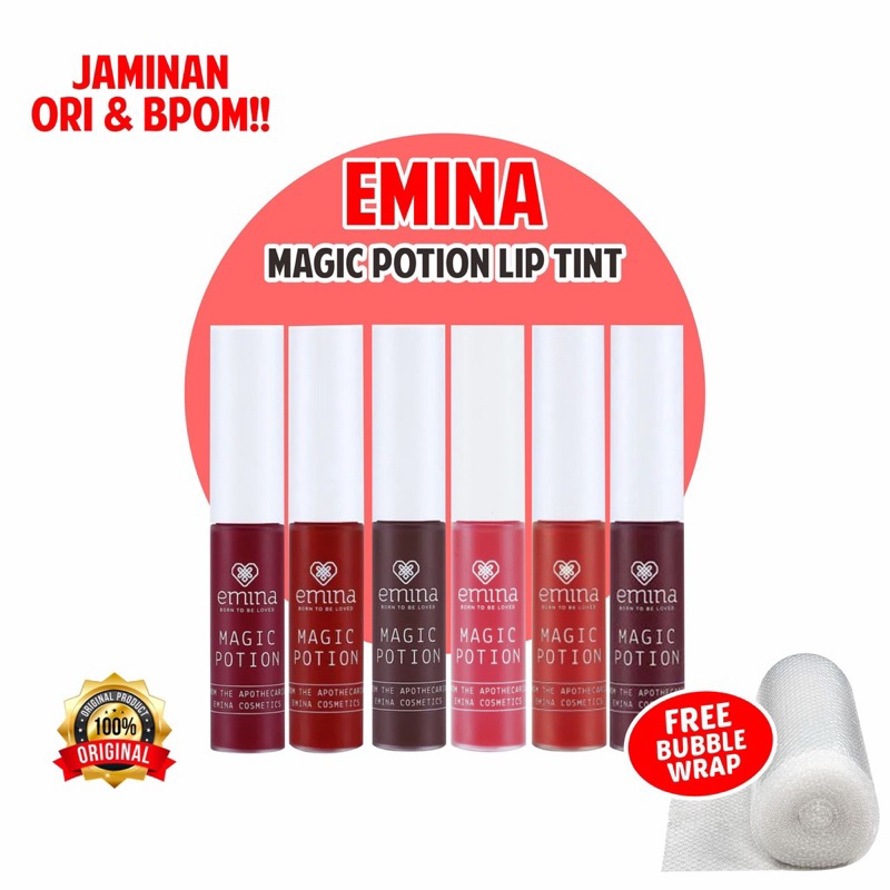 Jual EMINA Lip Tint Magic Potion All Colors Shopee Indonesia