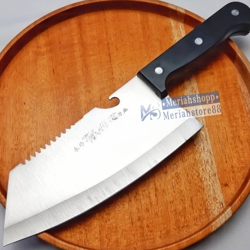 Jual Golok Pisau Dapur (7 inch) + pembuka botol pemotong + Pelunak ...