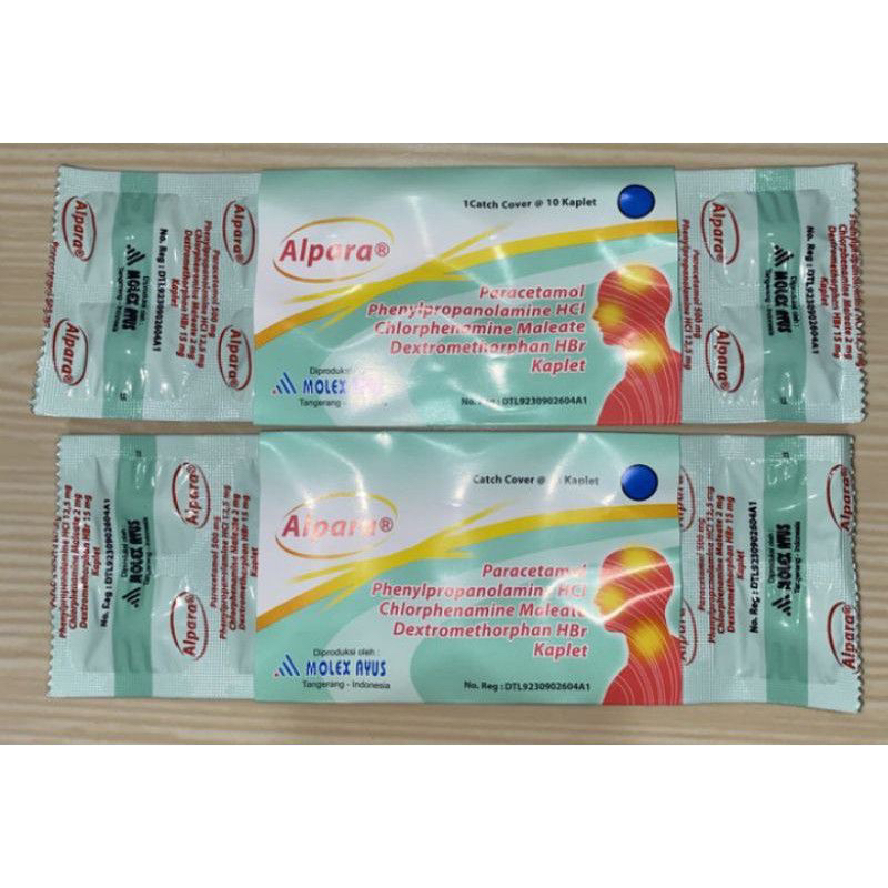 Jual Alpara Strip Isi 10 Tablet - Obat Batuk Pilek | Shopee Indonesia