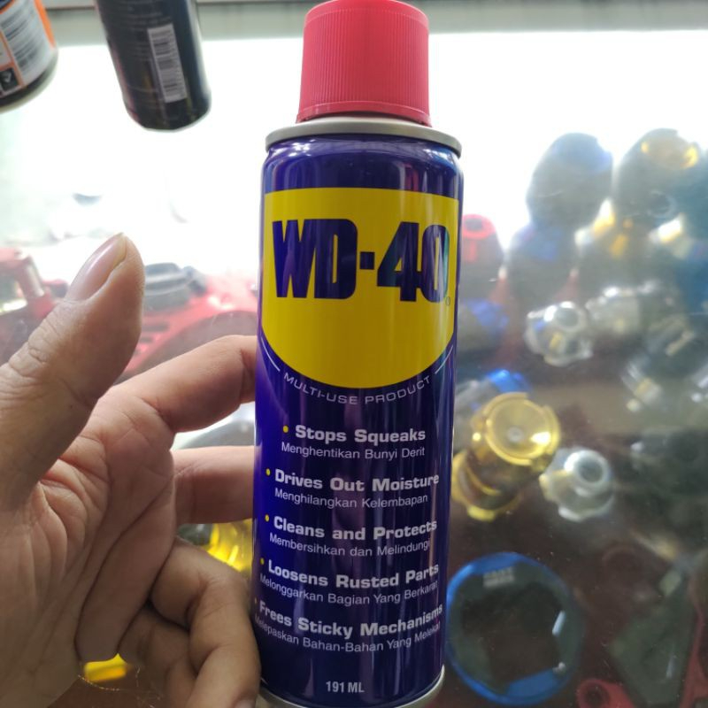 Jual WD 40 MULTI FUNGSI PEMBERSIH KARAT DAN PELUMAS | Shopee Indonesia