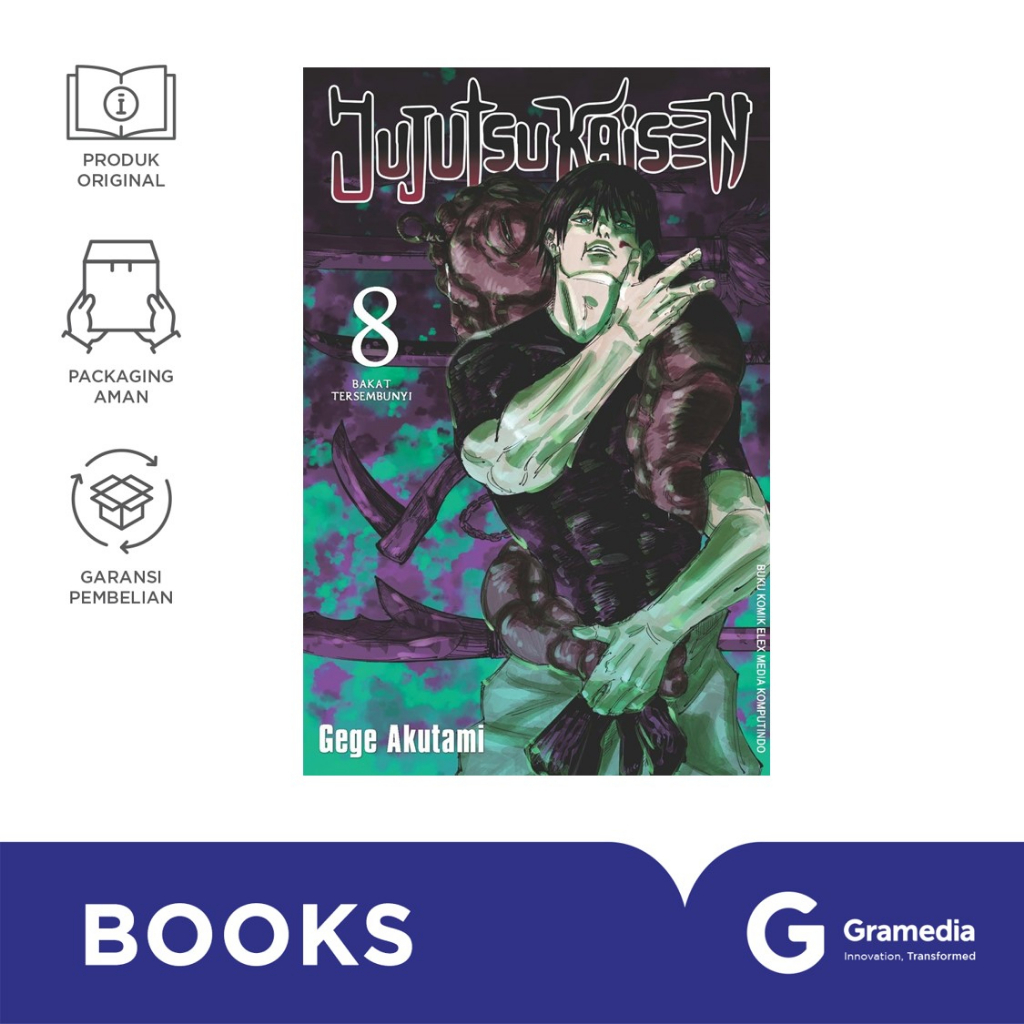 Jual Jujutsu Kaisen 08 (Gege Akutami) | Shopee Indonesia