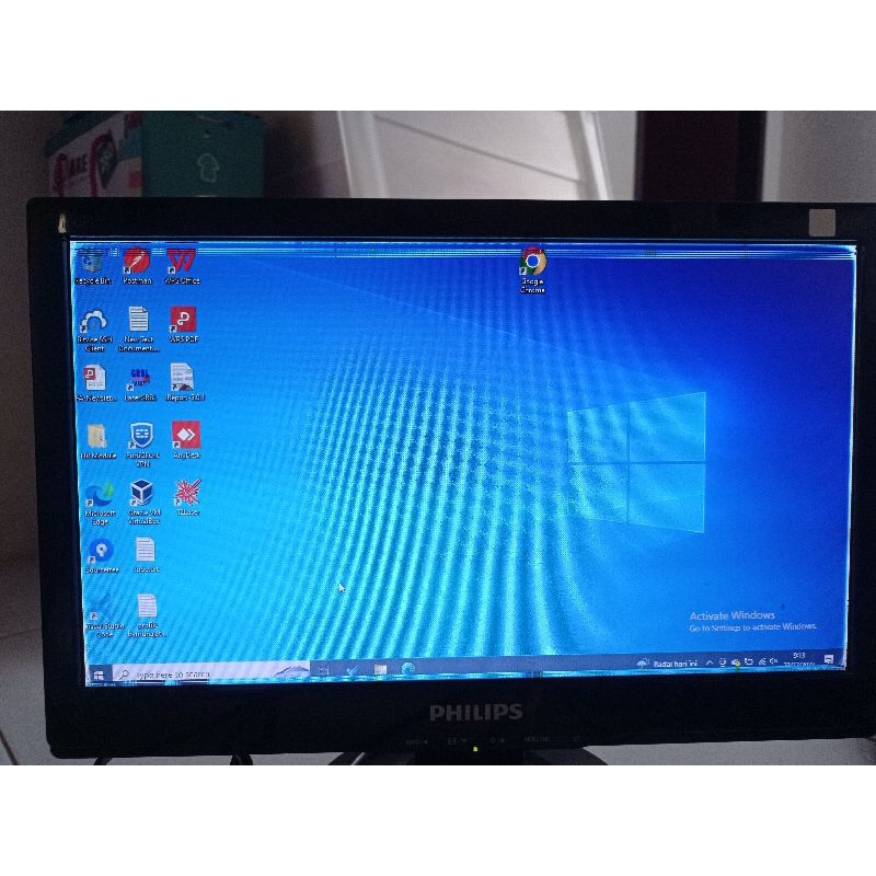 Jual Monitor LED Philips 16 inch 160EL (BEKAS) | Shopee Indonesia
