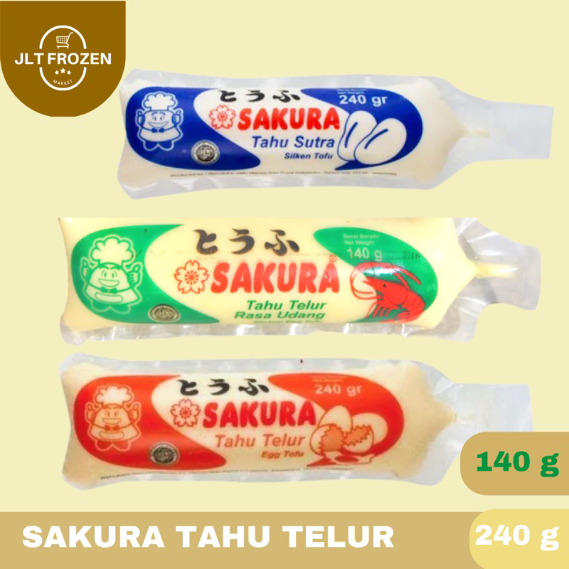 Jual Sakura Tahu Telur Tofu Jepang Tahu Sapo Udang 140g Telur