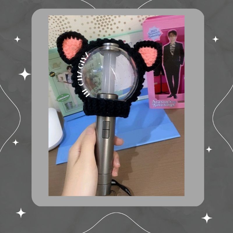 Jual Head Cover Lightstick ENHYPEN / aksesoris lightstick rajut/ custom ...