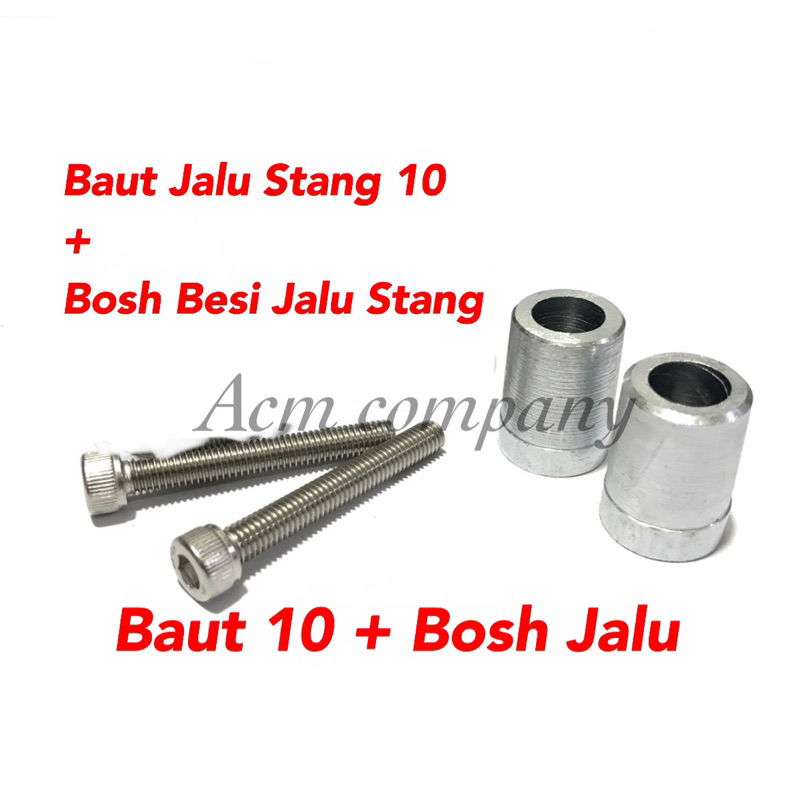 Jual Adaptar Adaptor Bosh Bos Jalu Stang Bandul Tanam Baut Harga Sepasang Shopee Indonesia