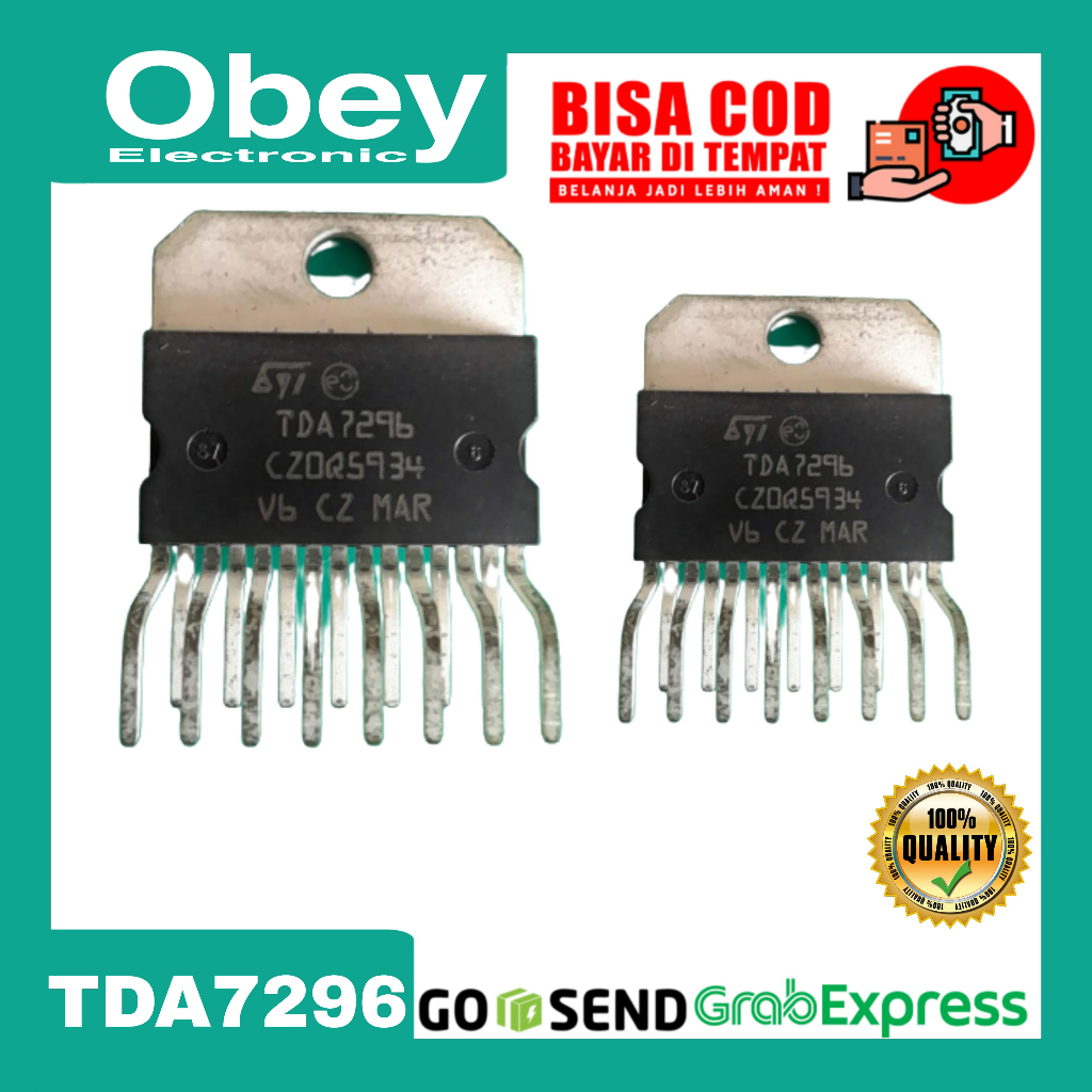 Jual IC TDA7296/TDA 7296 Original | Shopee Indonesia