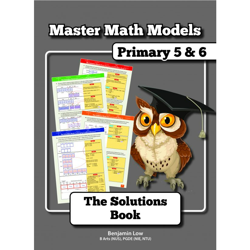 Jual Master Math Models Primary 5 & 6 - The Solutions Book | Shopee ...
