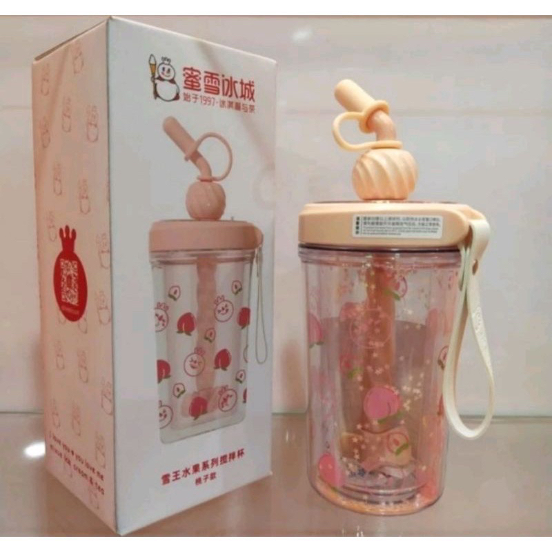 Jual MIXUE Miniso Water Bottle Snowking Tumbler Botol Minum | Shopee ...