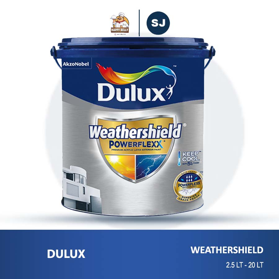 Jual Dulux Weathershield Powerflexx 20 Lt Shopee Indonesia