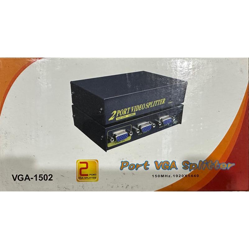 Jual SPLITER VGA 2port 2way VGA SPLITTER 2 port | Shopee Indonesia