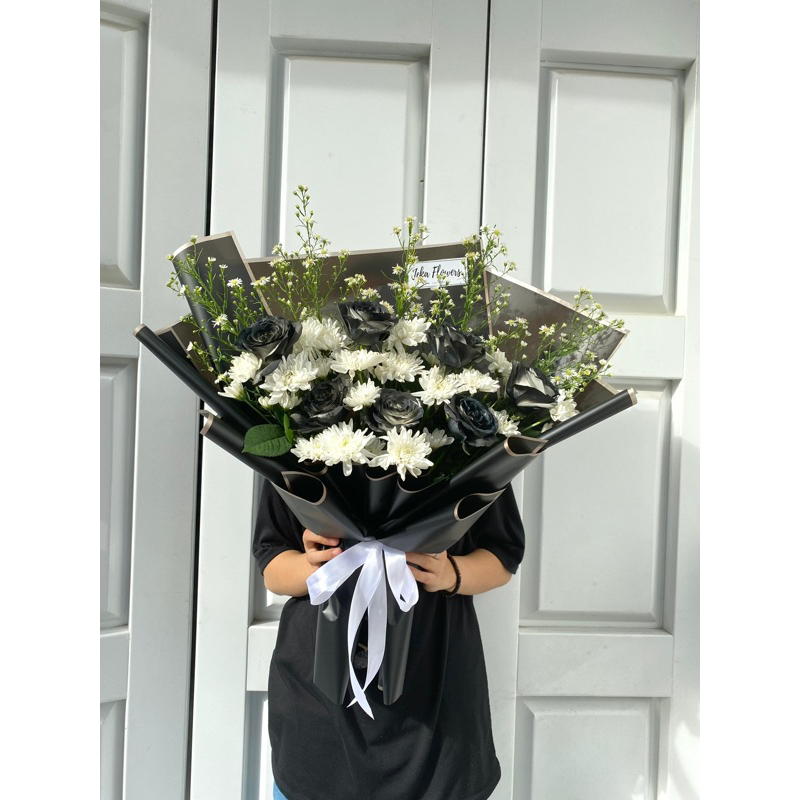Jual Fresh Black Roses Shopee Indonesia