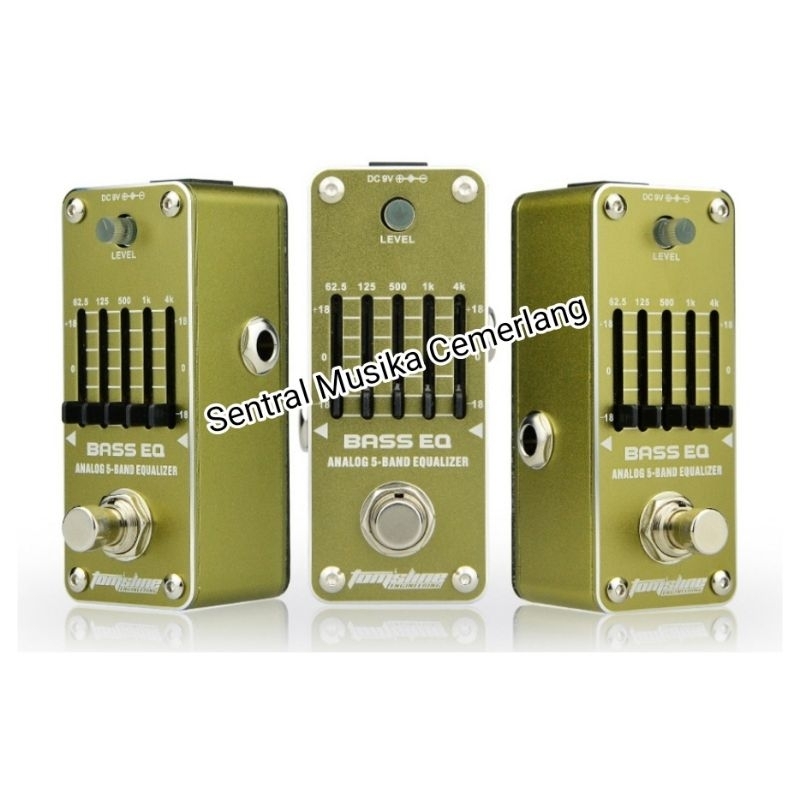 Jual Pedal Efek Bass Equalizer Gitar Bass EQ Equalizer Tomsline AEB3