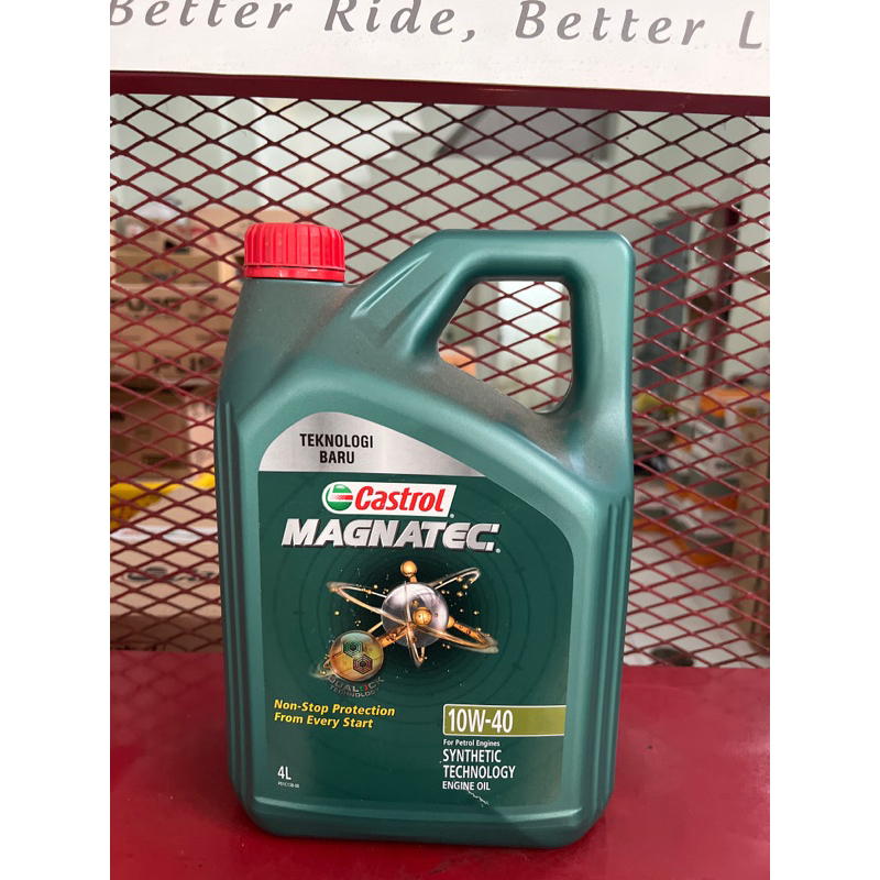 Jual Castrol Magnatec 10W 40 (4 Liter) | Shopee Indonesia