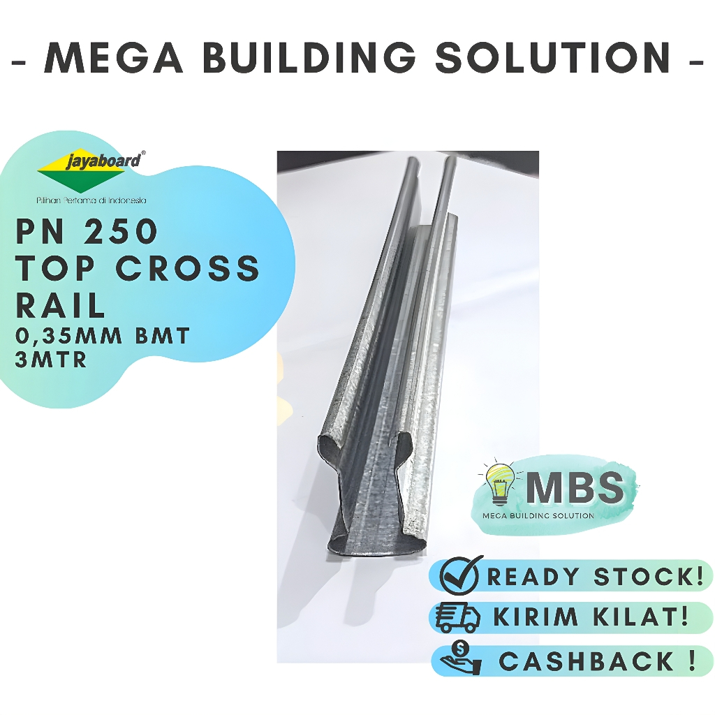 Jual Top Cross Jayaboard 3m PN250 / Rangka Besi Plafon Jaya EasyFrame ...