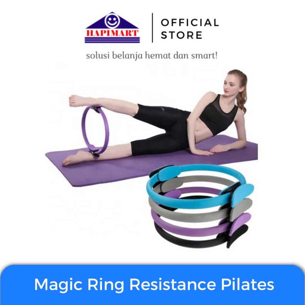 Jual Magic Ring Resistance Pilates Circle Yoga Fitness Pengencang Tubuh