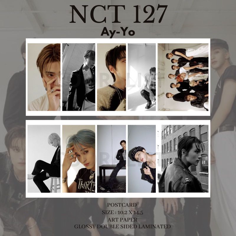 Jual NCT 127 Ay Yo Postcard Poster Shopee Indonesia