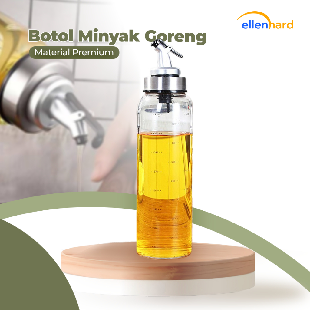 Jual Botol Minyak Goreng Kaca Tempat Minyak Bahan Kaca Stainless Glass