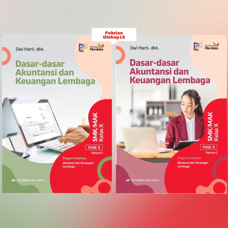 Jual BUKU DASAR DASAR AKUNTANSI DAN KEUANGAN LEMBAGA VOLUME 1 2 SMK/MAK ...