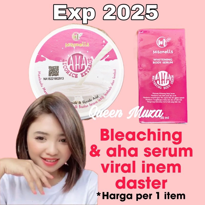 Jual Bleaching Misonells Licorice Extract Viral Inem Daster | Shopee ...
