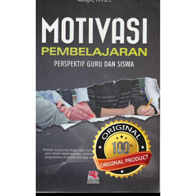 Jual Buku Motivasi Pembelajaran Perspektif Guru Dan Siswa Shopee