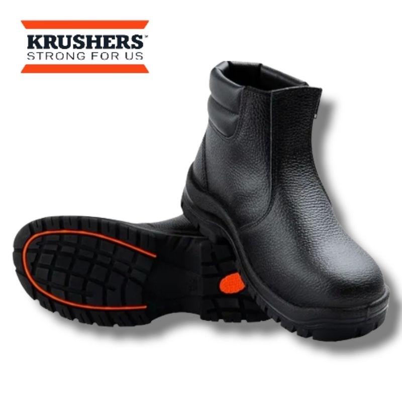 Jual Sepatu Safety Shoes Krushers Tulsa Black Original Safety Shoes Krusher Original Shopee