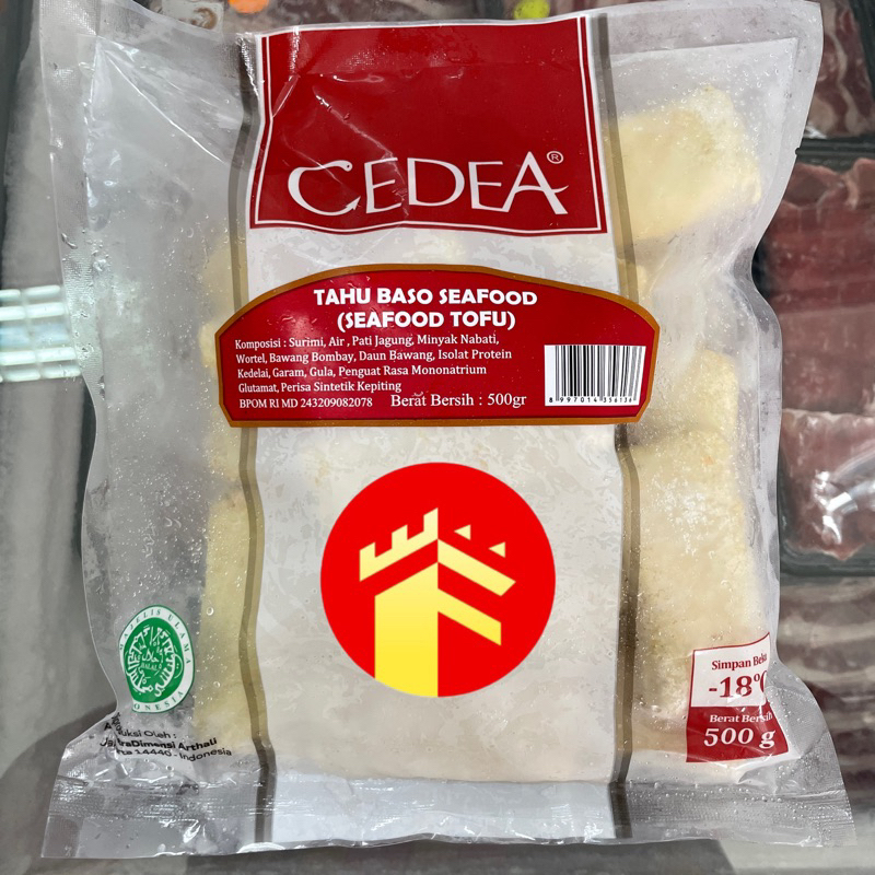 Jual Cedea Tahu Baso Seafood 500 Gr Seafood Tofu Bakso Ikan Cedea