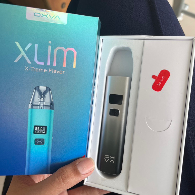 Jual OXVA SLIM BLACK GREY (PRELOVED) | Shopee Indonesia