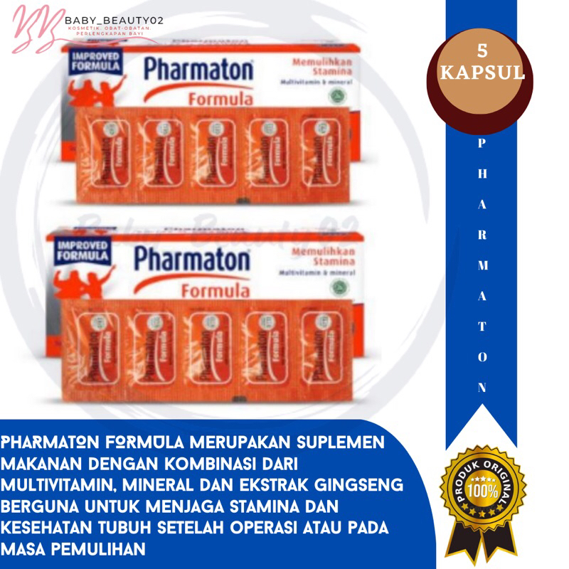Jual Pharmaton Formula Vit With Selenium Jaga Stamina Daya Tahan