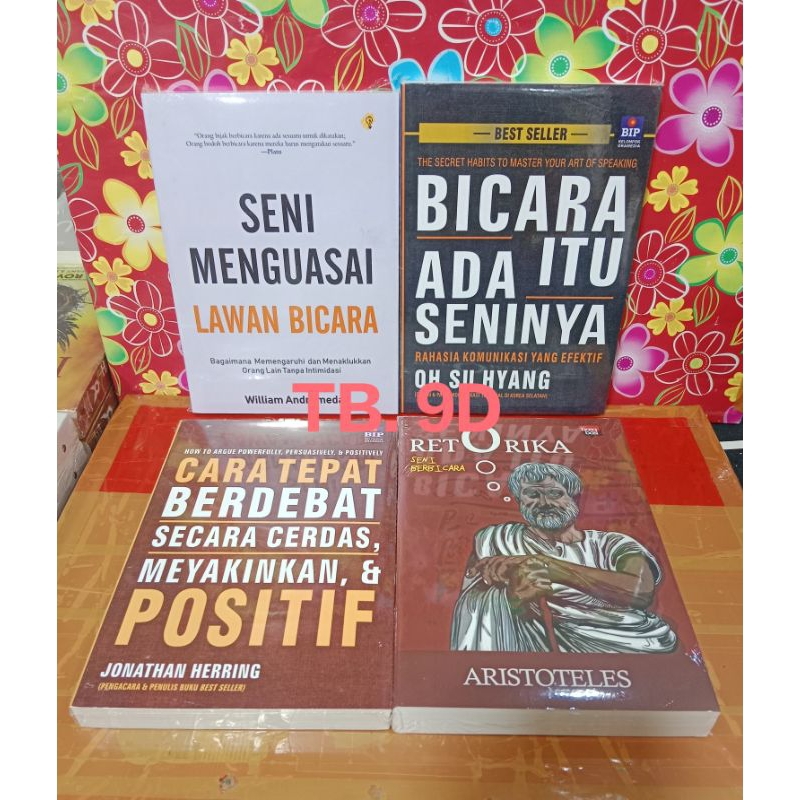 Jual Buku Seni Menguasai Lawan Bicara Cara Berdebat Positif Bicara Ada ...