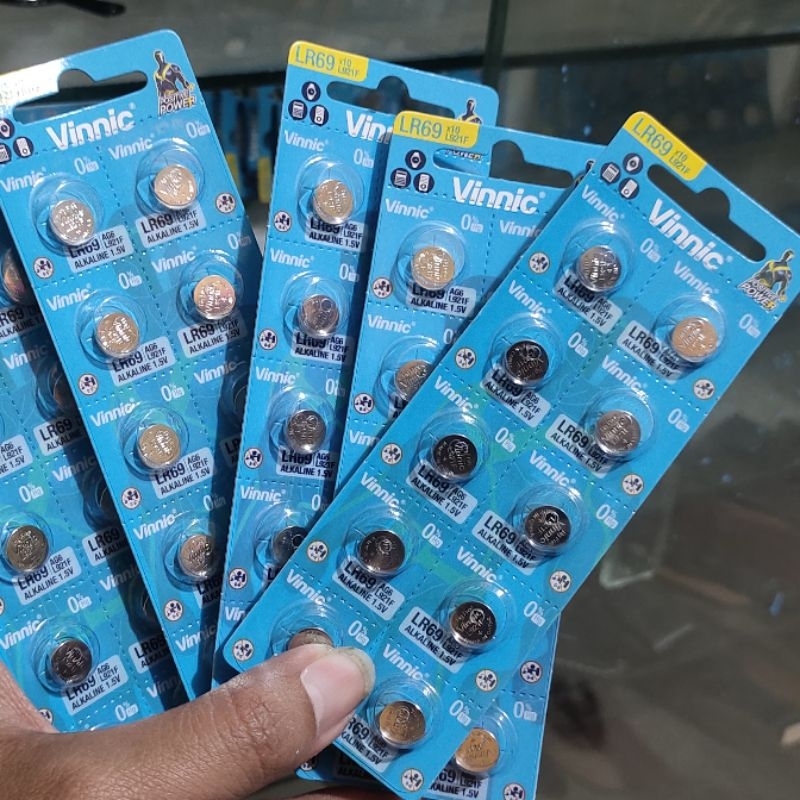 Jual BATERAI VINNIC LR 921 920 AG6 LR69 ORIGINAL | Shopee Indonesia