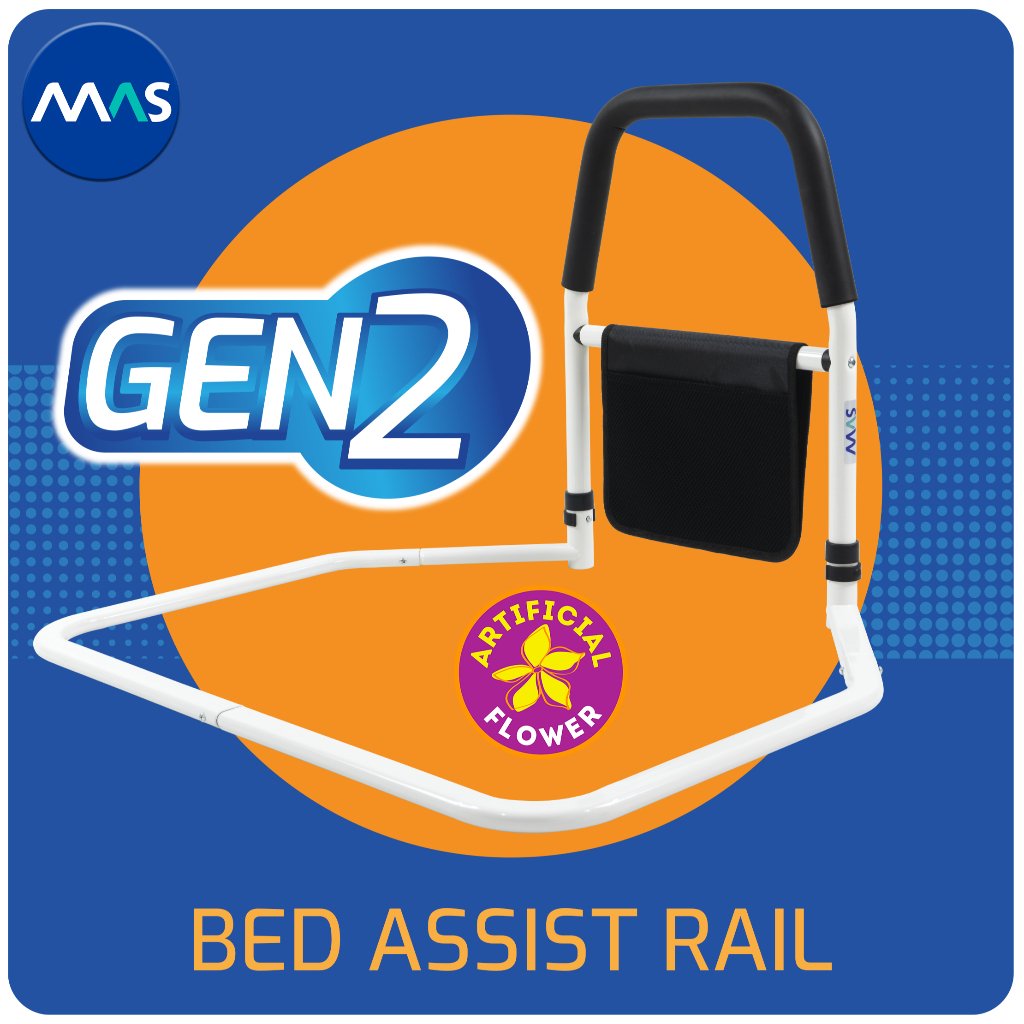 Jual MAS Bed Assist Rail Gen2, Safety Bedrail Dewasa, Pegangan Tempat ...