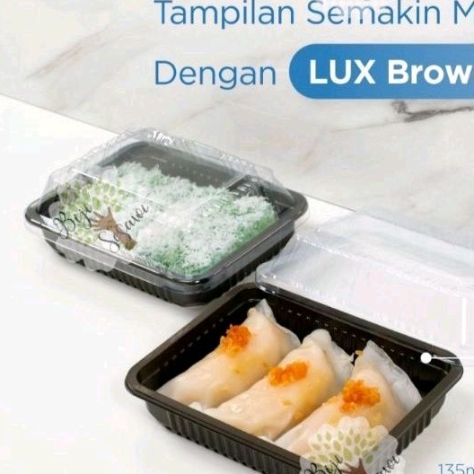 Jual Mika Brownies Mini Isi 25pcs Wadah Tutup Shopee Indonesia 