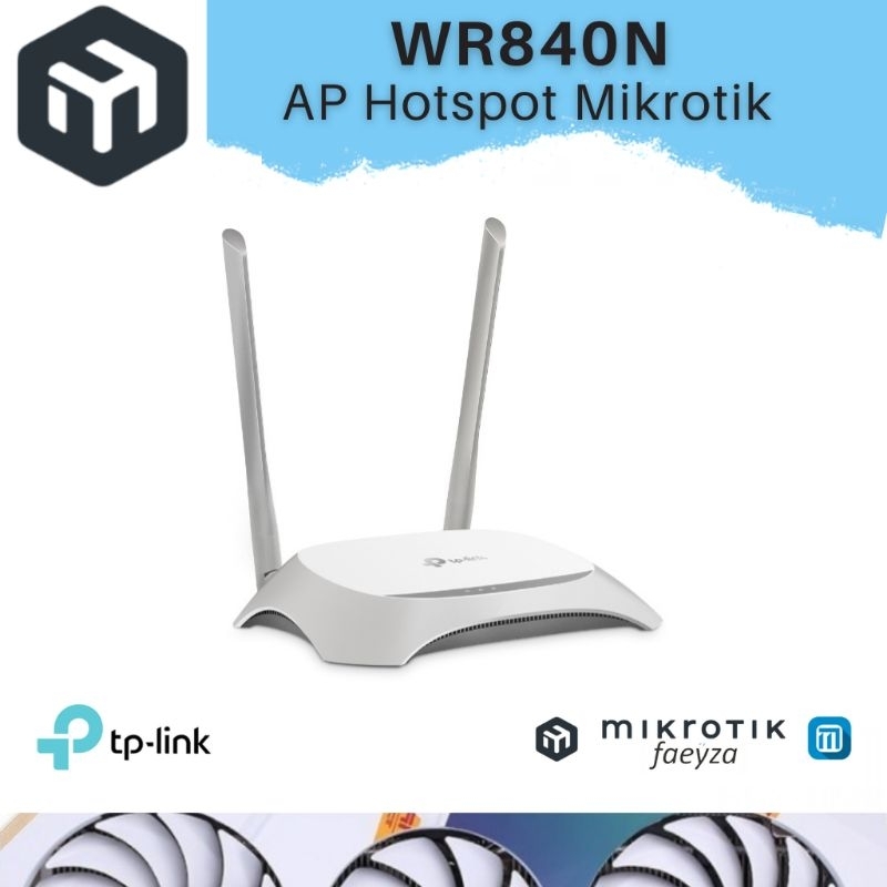 Jual TPLink WR840N Full Setting Access Point Hotspot PPPoE Server