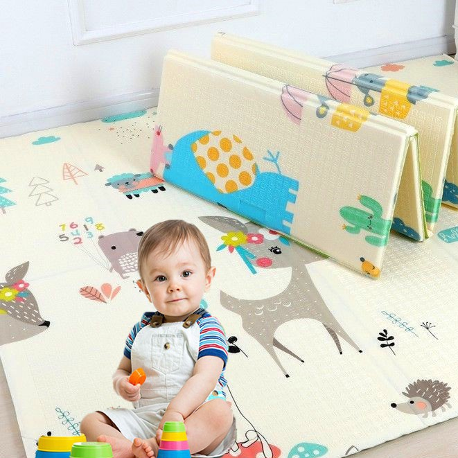 Jual [BISA COD] PLAYMAT LIPAT KARAKTER UNTUK ANAK PLAYMAT MATRAS LIPAT