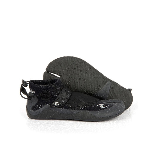 Jual Rip Curl Reefer Boot 1.5mm Split Toe Booties Black / Charcoal ...