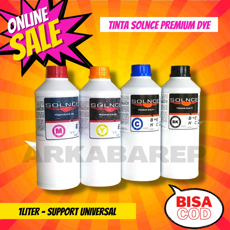 Jual TINTA Literan SOLNCE UNIVERSAL Premium dye | Shopee Indonesia