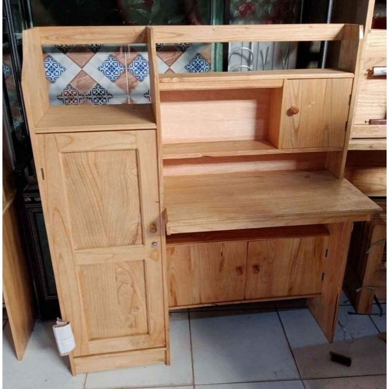 Jual Meja Belajar Anak (Kayu Asli Original) | Shopee Indonesia