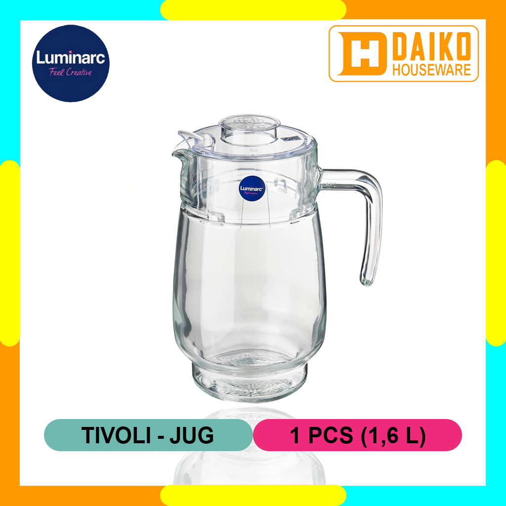 Jual Teko Kaca Luminarc Tivoli Jug L Pitcher Air Minum Original