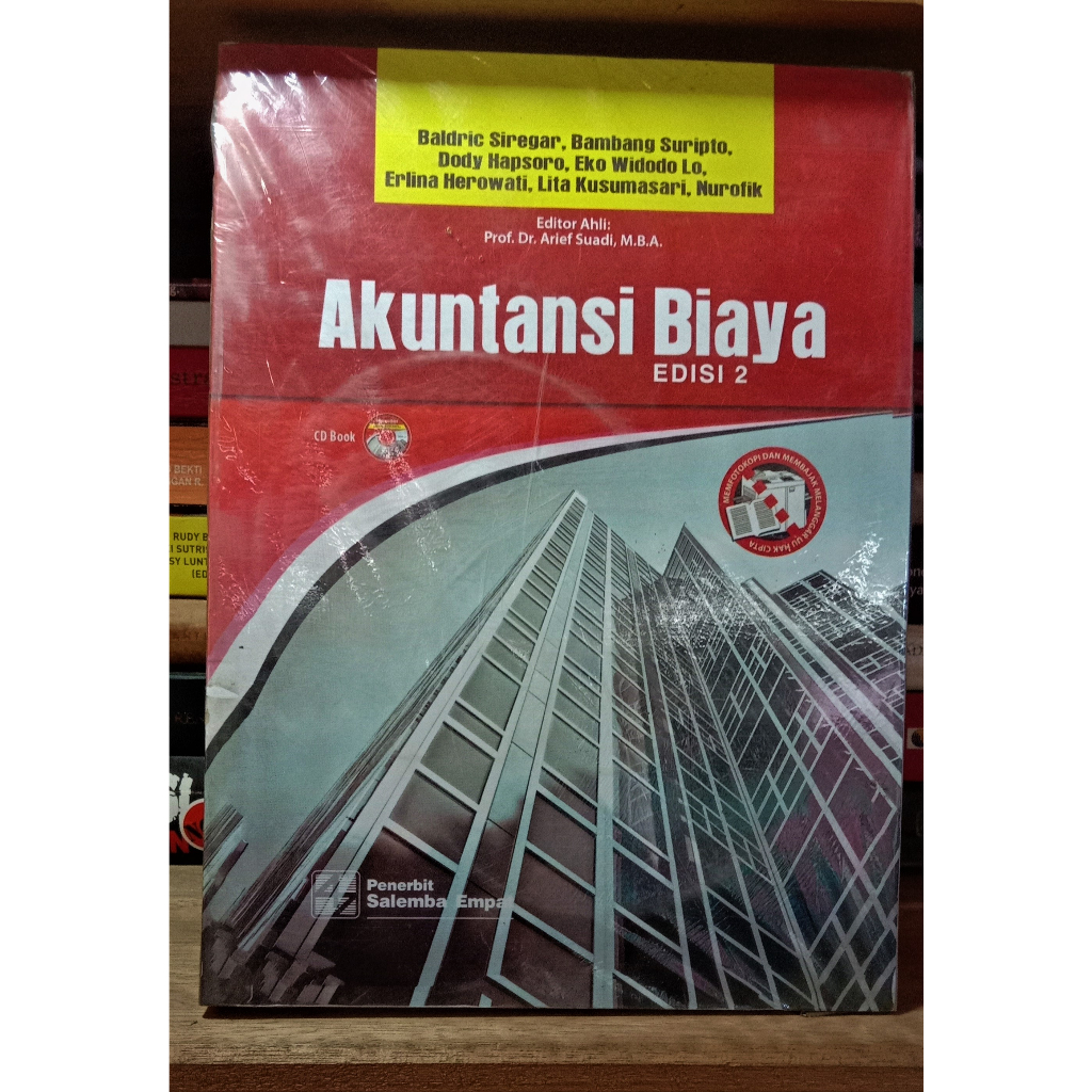 Jual Akuntansi Biaya Edisi 2 (karya: Baldric Siregar, Dkk) | Shopee ...