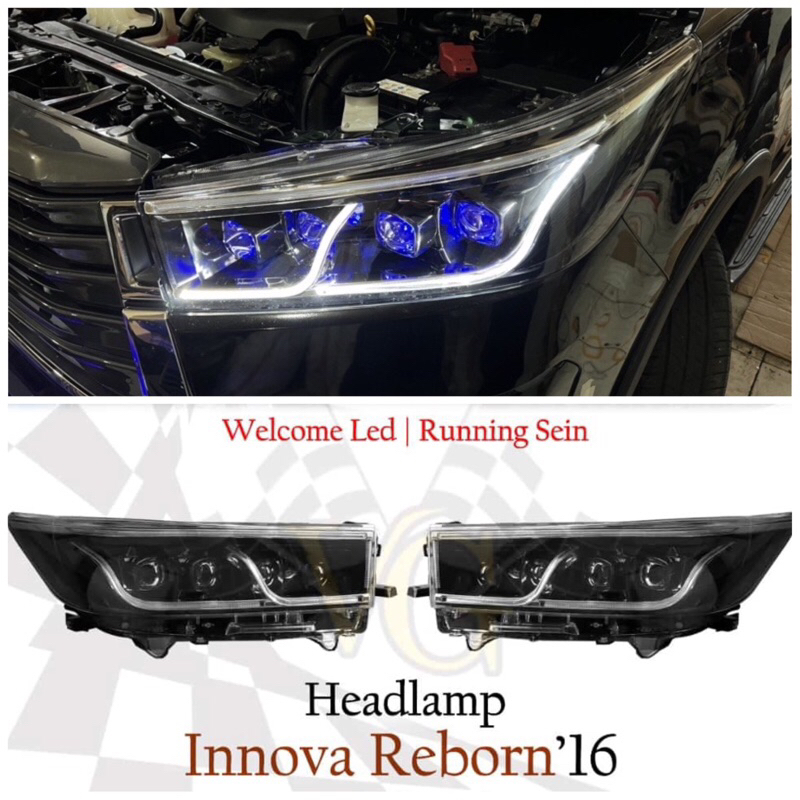 Jual HEADLAMP INNOVA REBORN 20162022 AFTERMARKET Shopee Indonesia