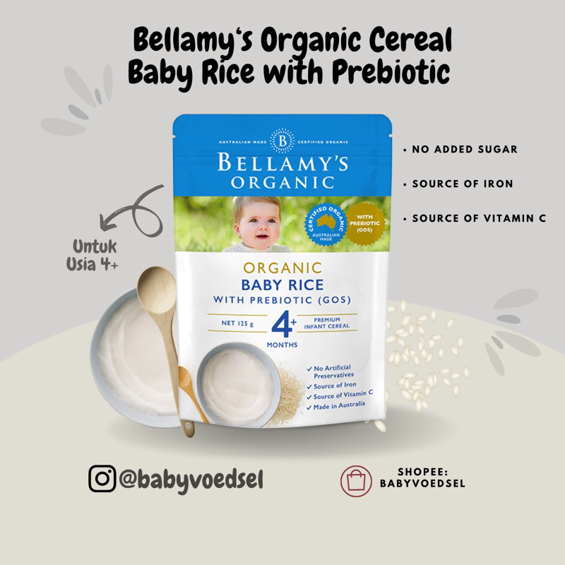 Bellamy's Organic Baby Porridge Infant Cereal Coles Organic