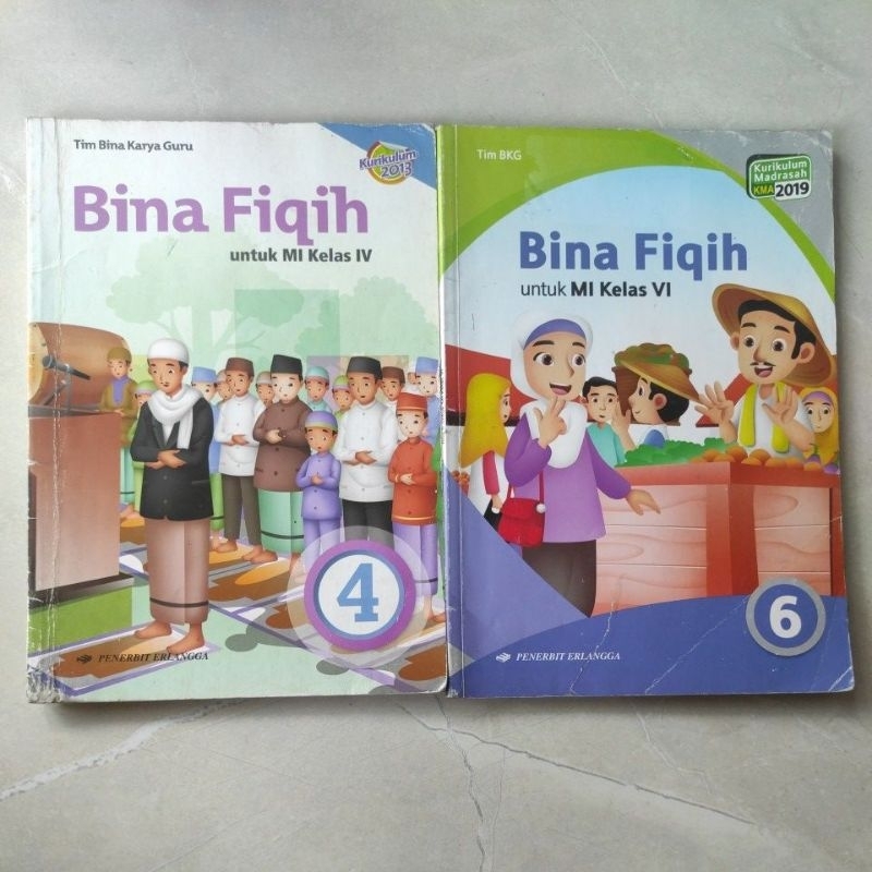 Jual Buku Bina Fiqih - MI Kelas 4 6 - Ori | Shopee Indonesia