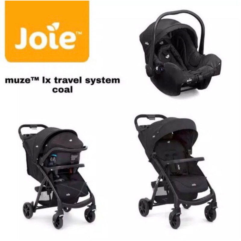 Jual Stroller Carseat Joie Muze Travel System Kereta Dorong Bayi