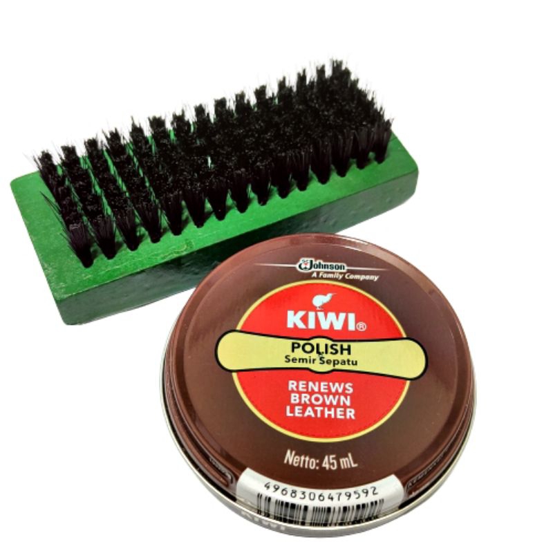 Jual Era Semir Sepatu Kiwi Shoe Polish Besar Ml Ml Lengkap Sikat Semir Shopee Indonesia