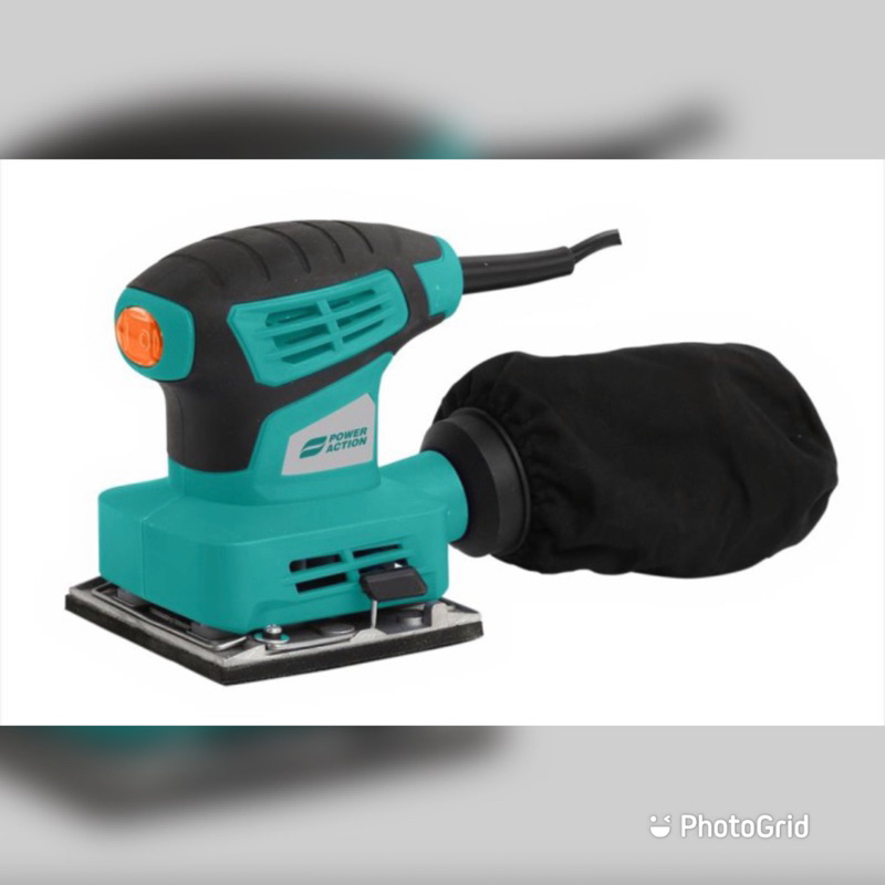 Jual POWER ACTION PS350 PALM SANDER MESIN AMPLAS KOTAK SANDERS LISTRIK