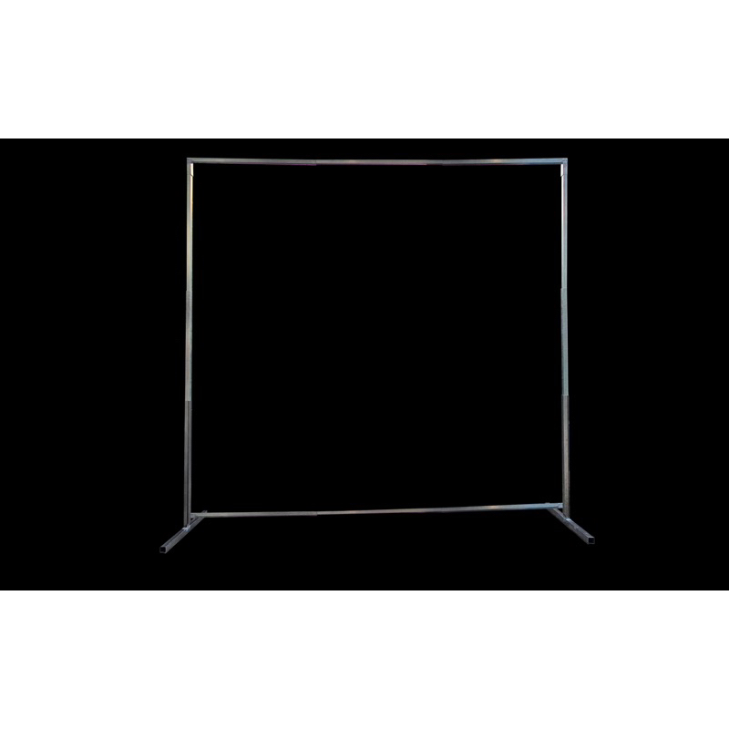 Jual Tiang Backdrop / Tiang Dekorasi / Tiang Gawang Besi 4x4m Palang