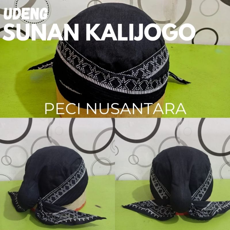 Jual BLANGKON SUNAN KALIJAGA Bisa Dilipat Dan Dicuci Full Jahit Tanpa ...