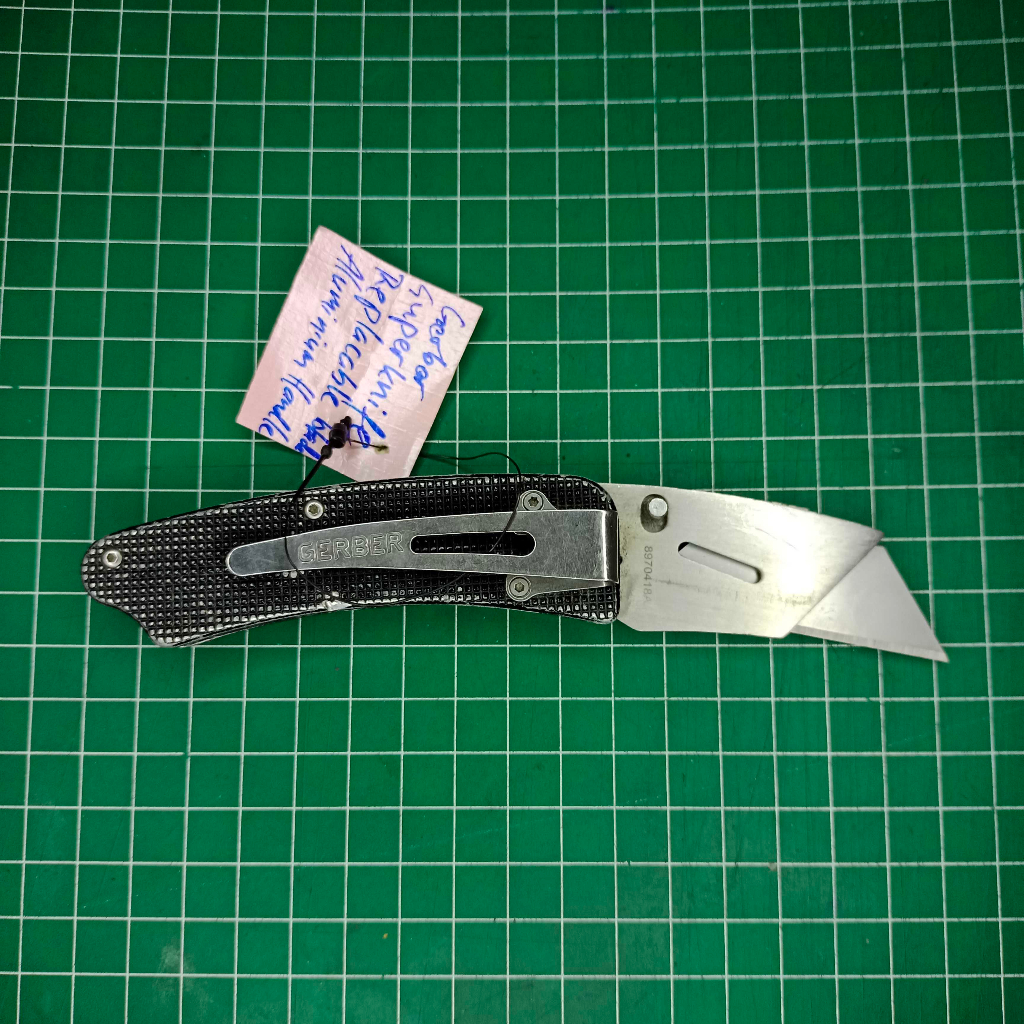 Jual Gerber Superknife Replacable blade Alumunium Handle Shopee Indonesia